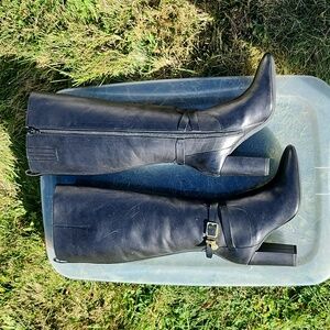 Lauren Ralph Lauren Black Heeled Boots